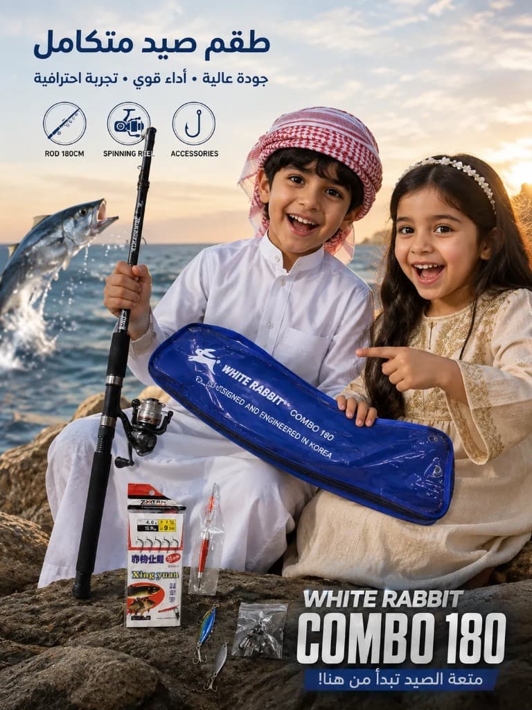 حقيبة صيد متكاملة (1.8 متر)