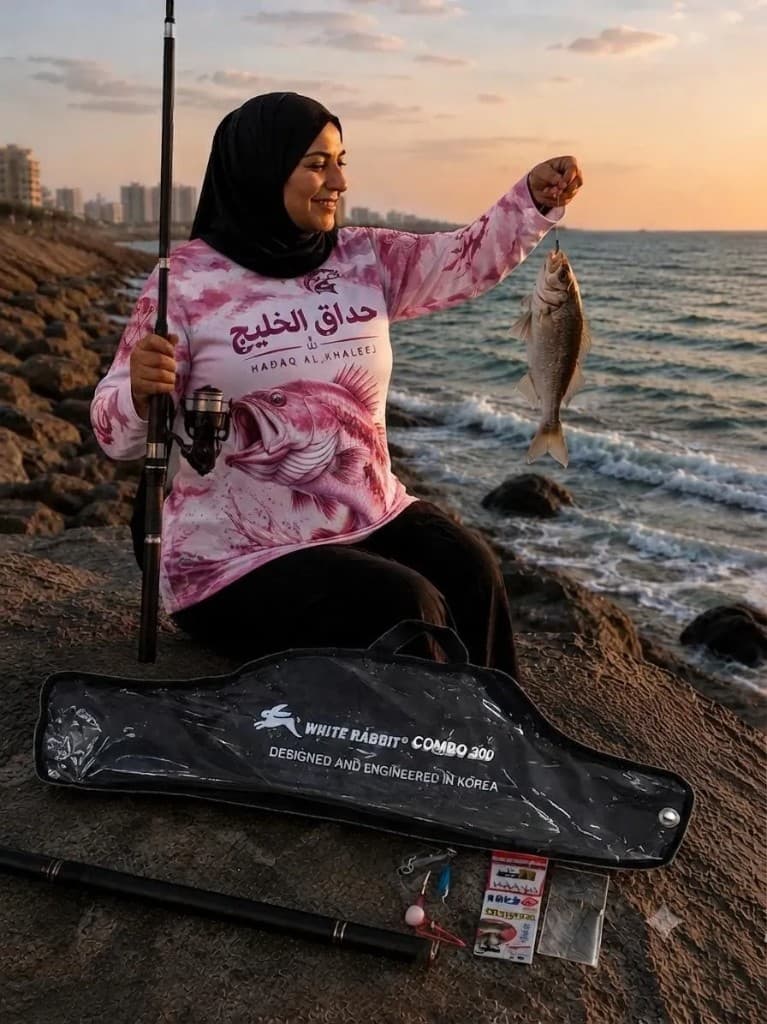 حقيبة صيد متكاملة (2.4 متر)