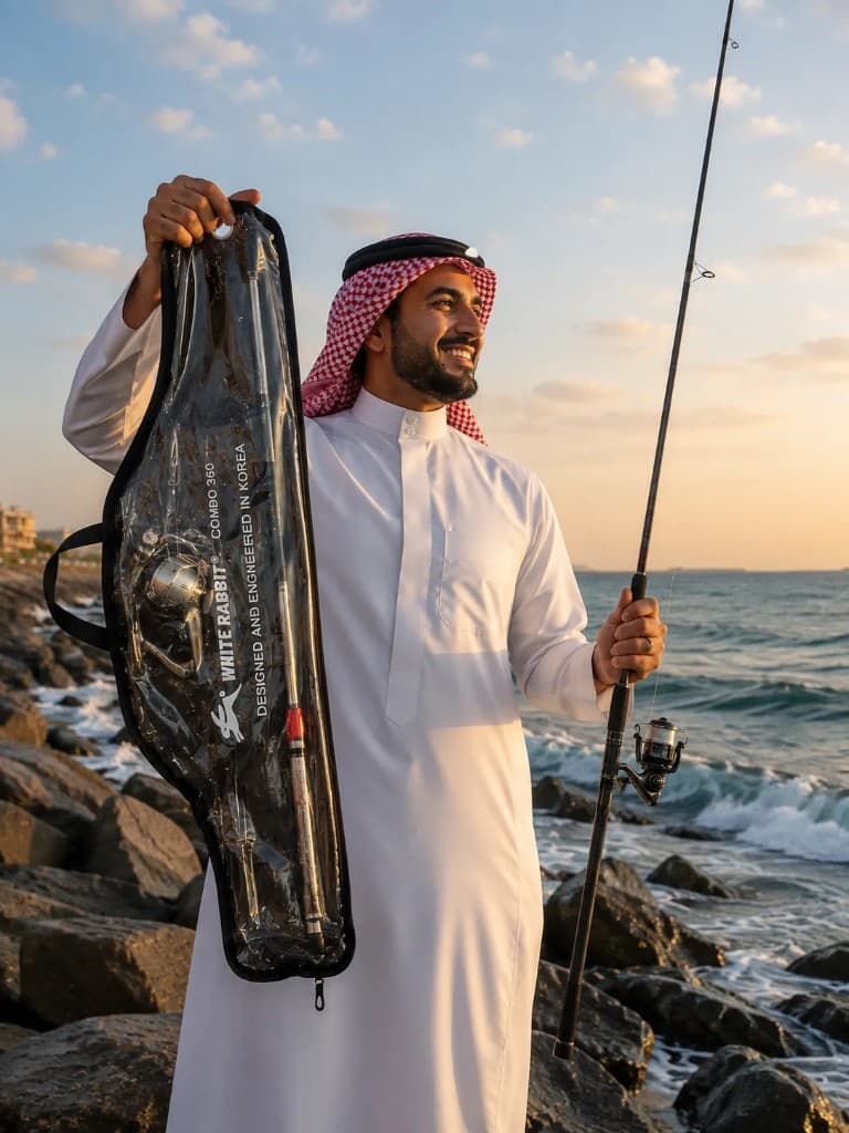 حقيبة صيد متكاملة (3.6 متر)